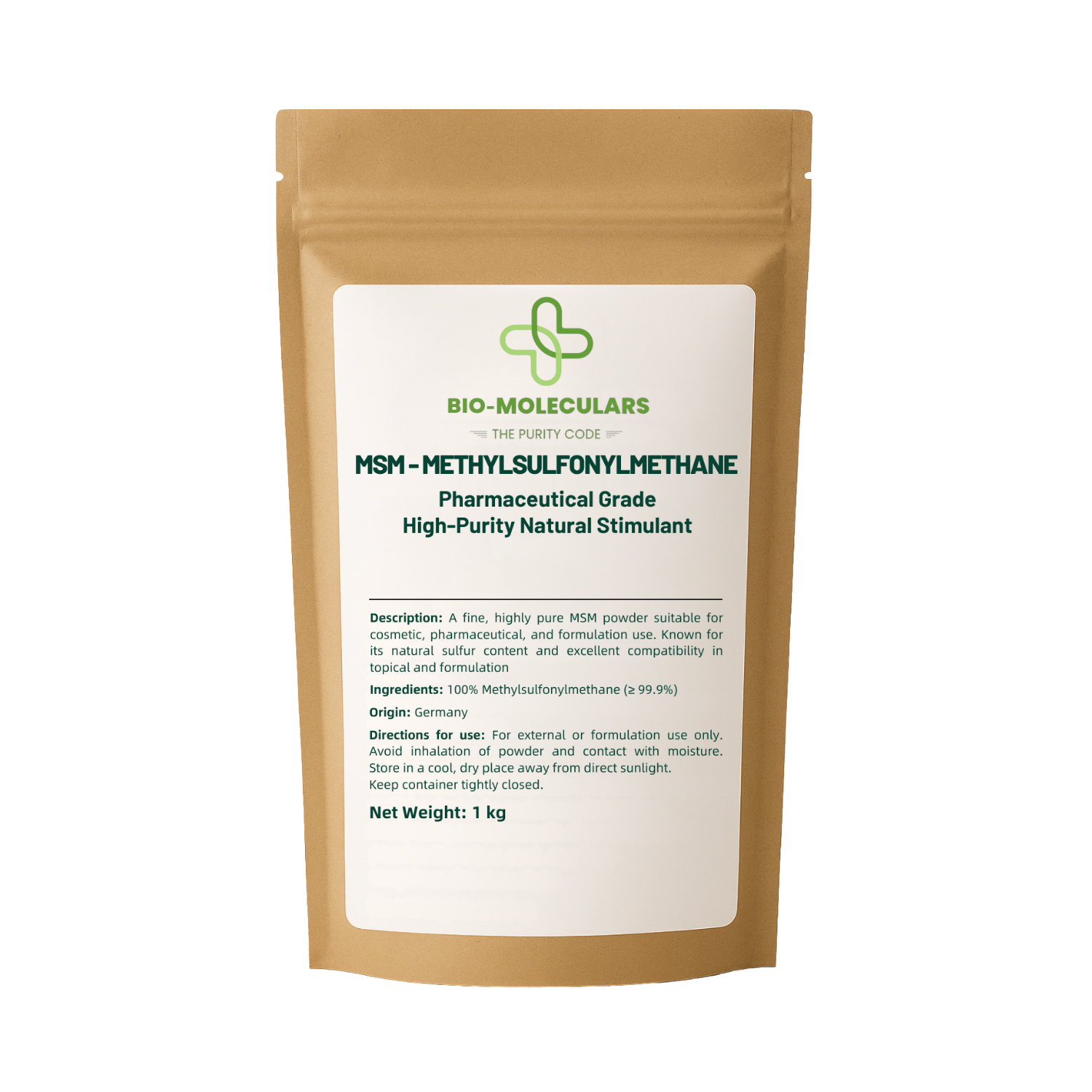 Premium MSM Powder (Methylsulfonylmethane)