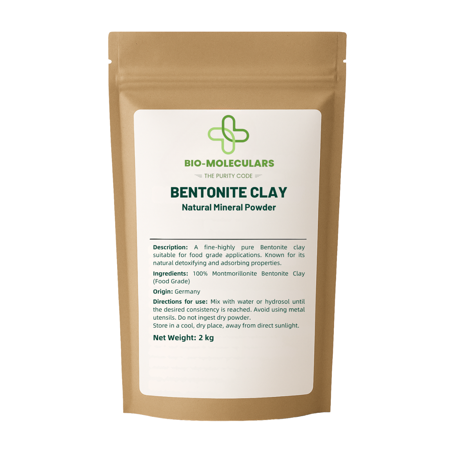 Premium Food-Grade Bentonite Clay